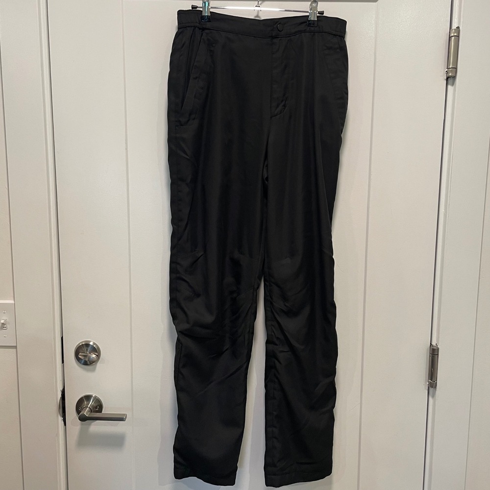 Snake Eyes Weather-18 Golf Rain Pants Mens Small Black Waterproof Wind Pants